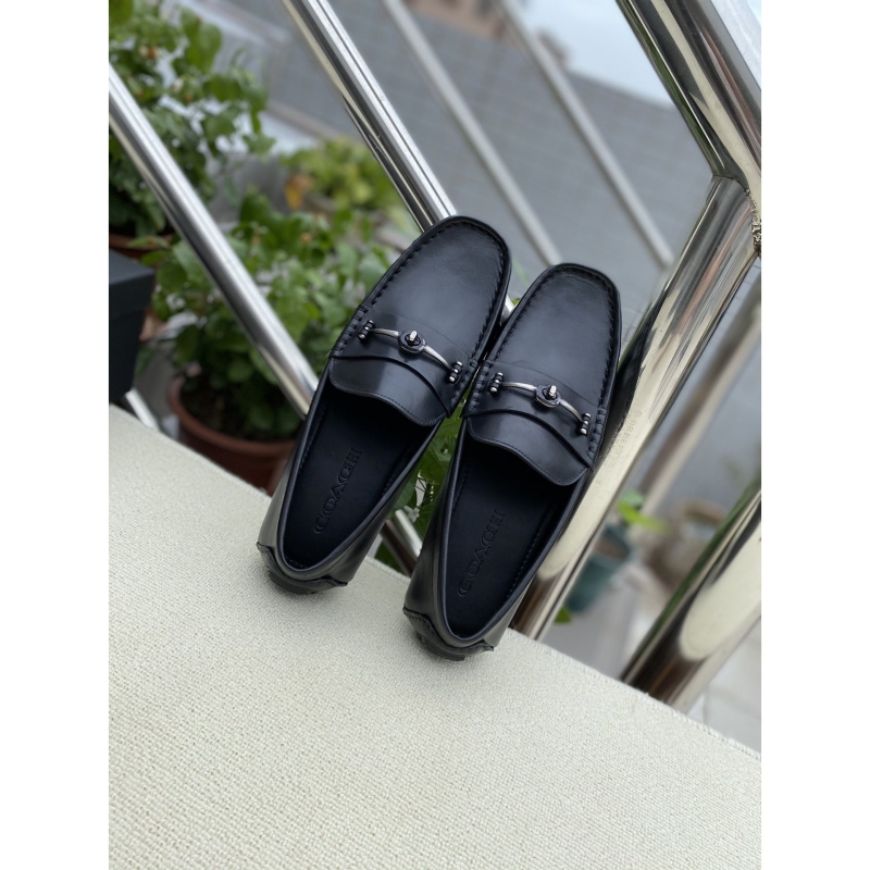 H**mes leather shoes